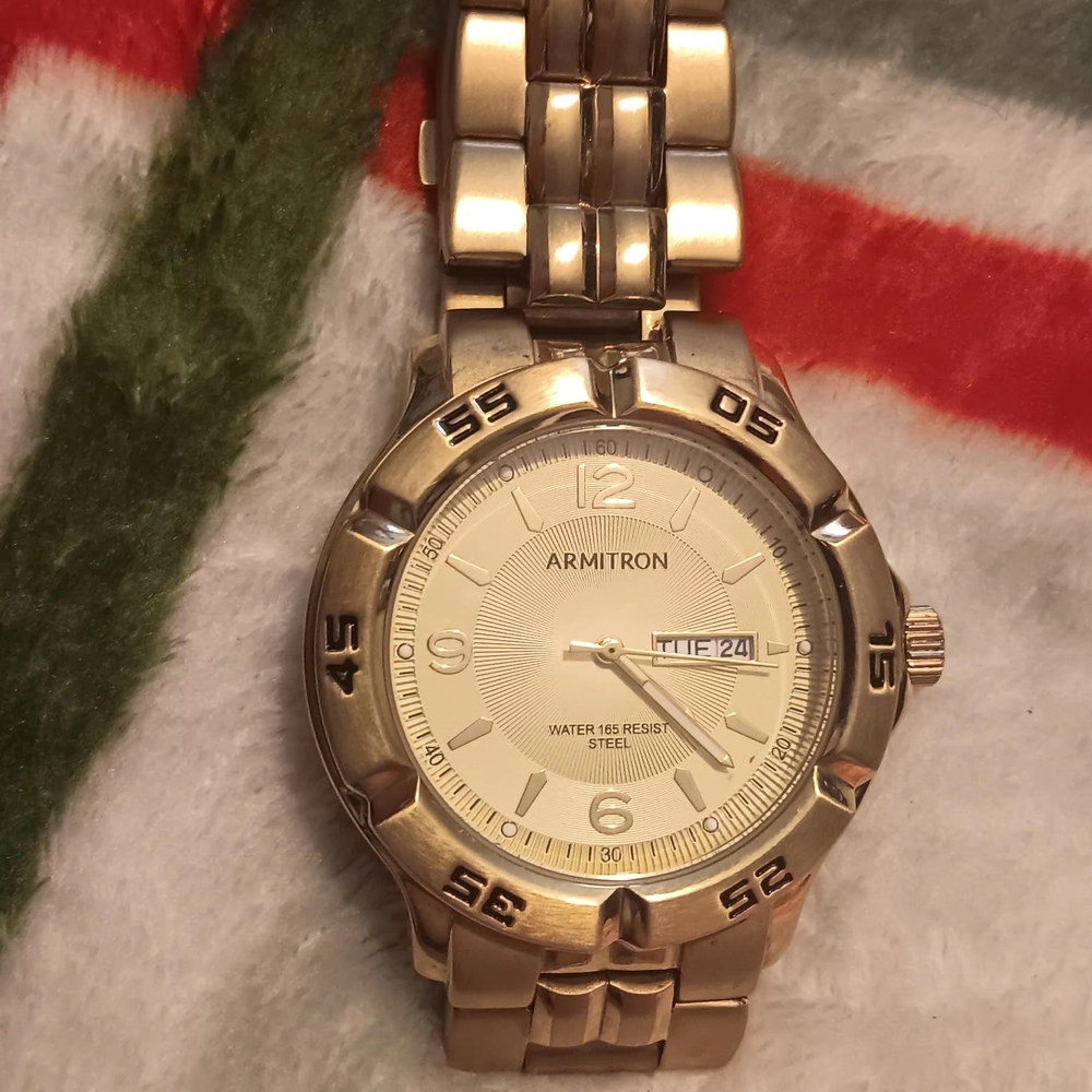 Armitron Gold-Tone Men's Watch